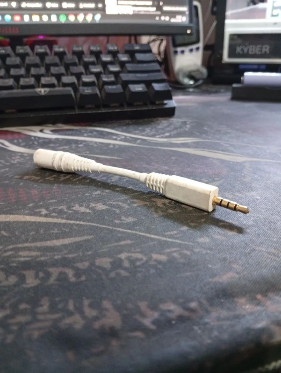 Adaptador P2 áudio extensor  - Foto 2