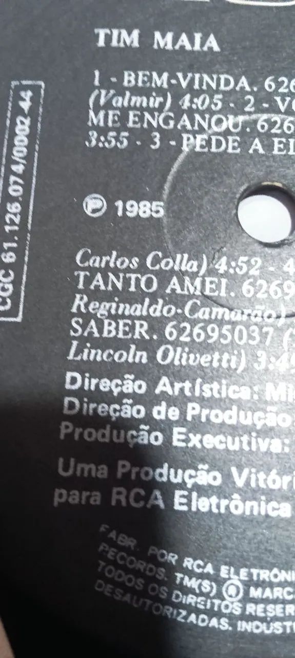 Disco de vinil do Tim maia - Foto 5
