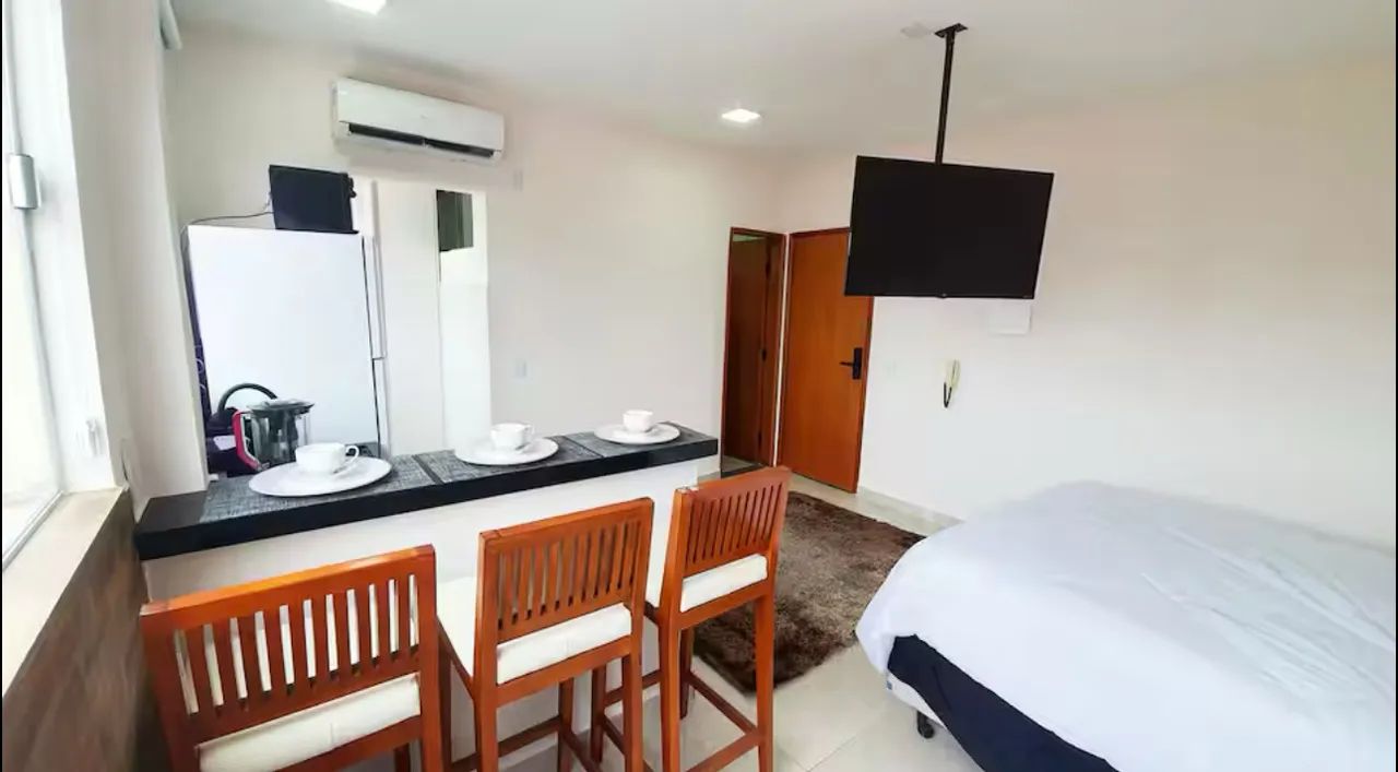 Studio mobiliado e com vaga de garagem. Apartamento, flat, loft, Kitnet - Foto 3