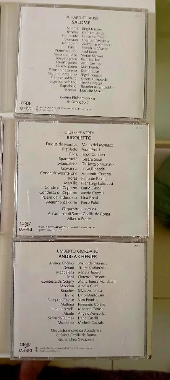 Kit 09 CDs Opera Collection  - Foto 5