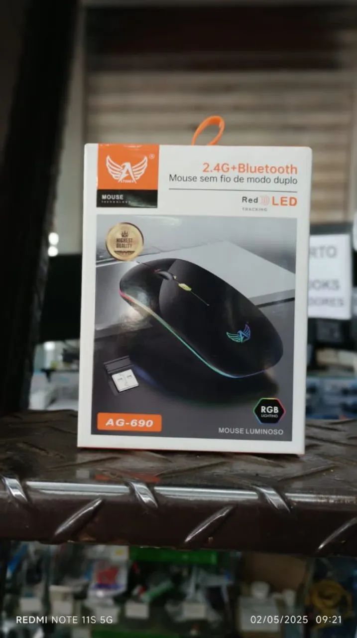 Kit para notebook com Suporte+Mouse bluetooth wireless+ ( Honestidade e Qualidade JK ) - Foto 2