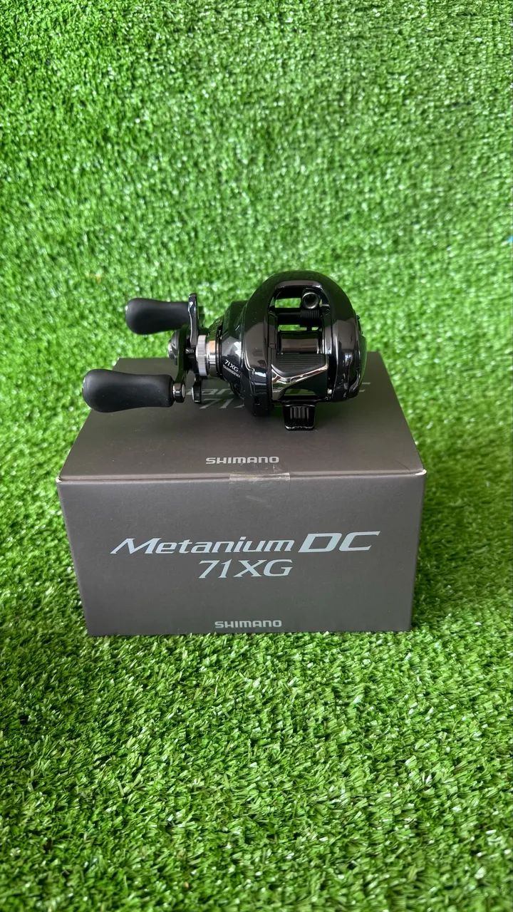 Carretilha Shimano Metanium DC 71 XG - Nova  - Foto 5