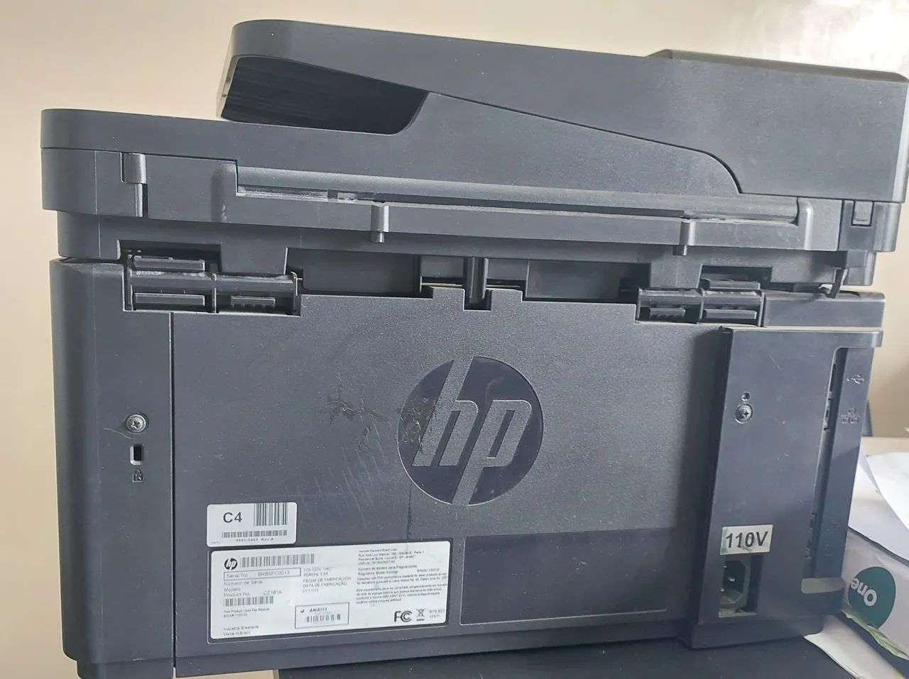 Impressora Multifuncional HP LaserJet ProMFP M127fn, revisada. - Foto 2