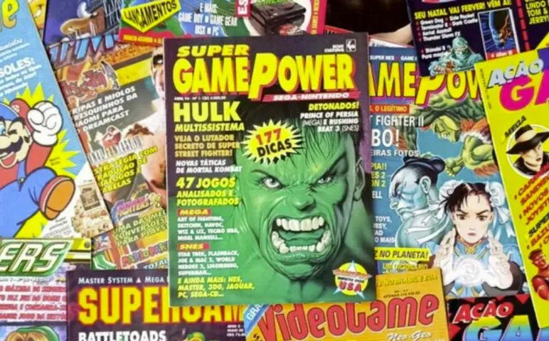 Kit com 48 revistas de videogame - raridade, confira a lista