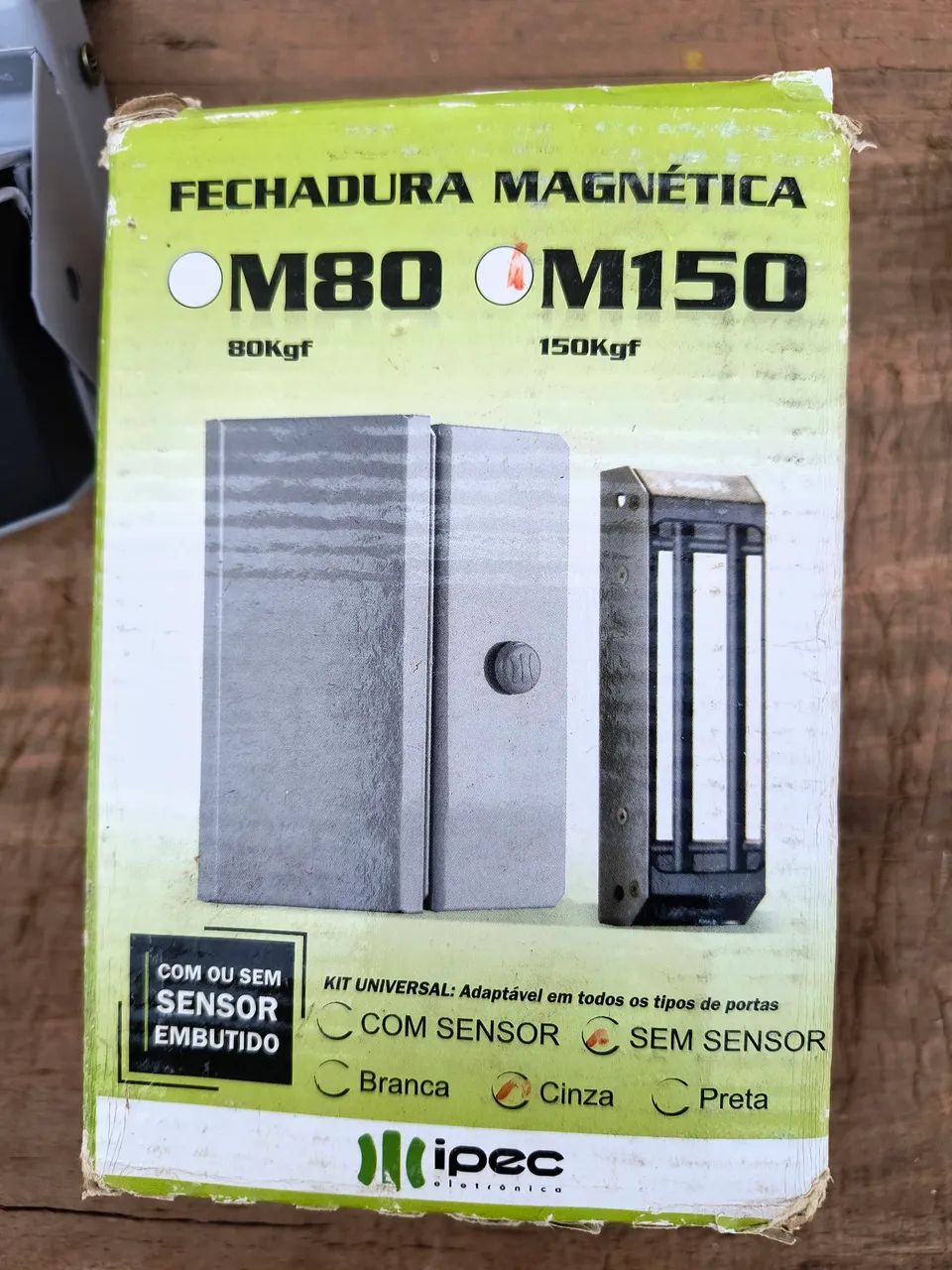 Fechadura Magnética M80 e M150 - Segurança Residencial