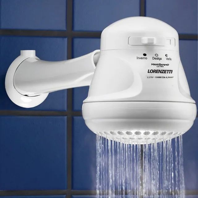 Chuveiro Maxi Banho Com Cano 4600w Lorenzetti - Foto 3