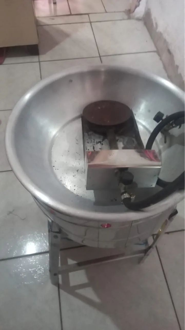 Tacho  a Gás para assar salgado 