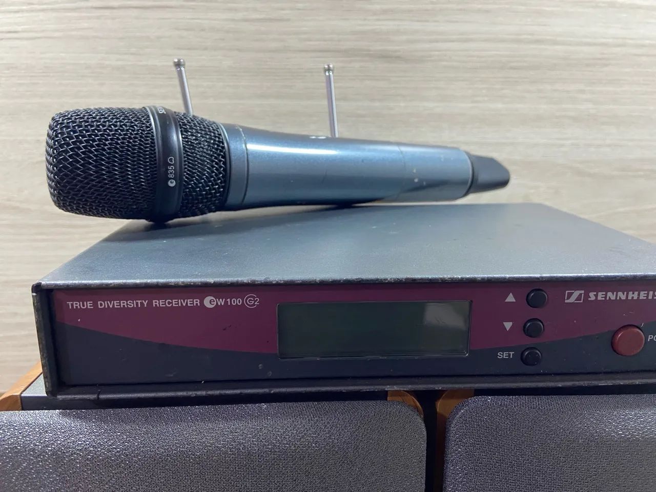 Microfone Sennheiser EW 100 G2 Bastão E835 - Foto 3