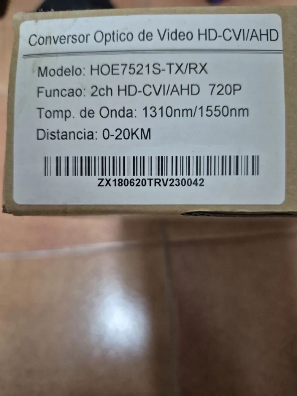 Conversor Óptico de Vídeo HD-CVI/AHD - Foto 2