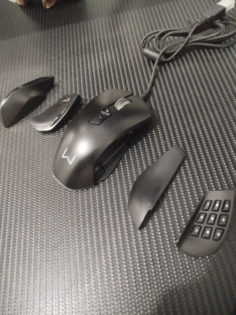 Mouse Gamer - Warrior Moray (Mo278) com 10000DPI, Personalizável, RGB