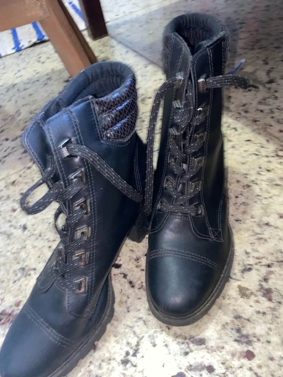 Bota Over The Knee Preta - Foto 4