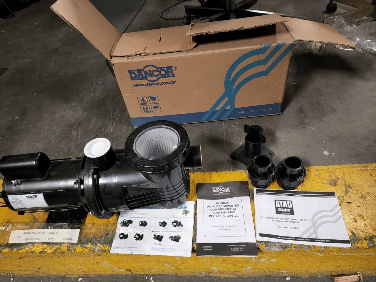 Bomba para piscina Dancor 1/2cv - Nova