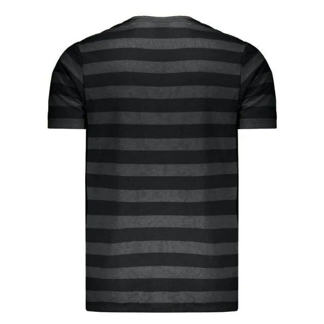 Camisa Umbro Stripe Preto/Cinza Tamanho: P - Foto 3