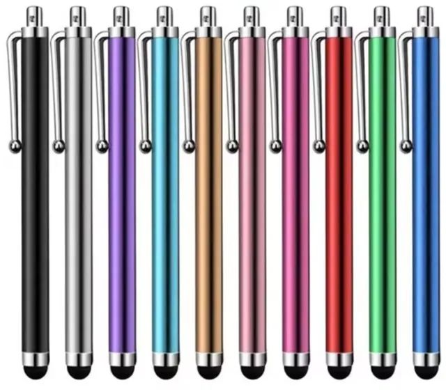 Kit com 10 unidades - Caneta Stylus Universal para Tablet e Celular