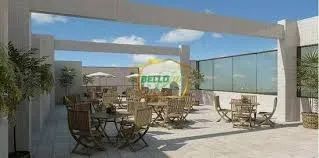 Flats de 1 e 2 quartos no Golden Beach Home Service Boa Viagem com moveis planejados - Foto 4