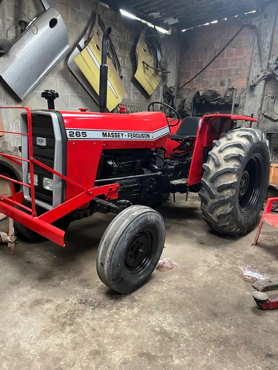 Trator 265 Massey fergunson eixo alto