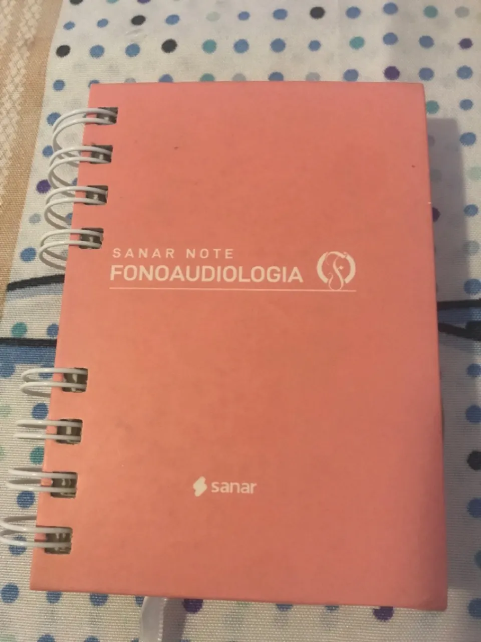 Caderno Sanar Note Fonoaudiologia