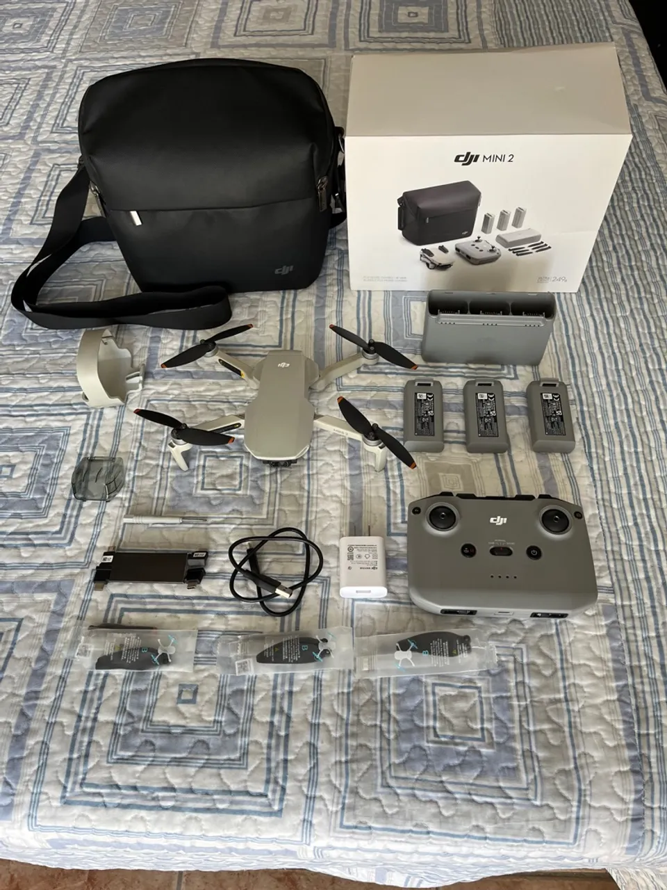 DJI Mini 2 Fly More Combo - Novo!