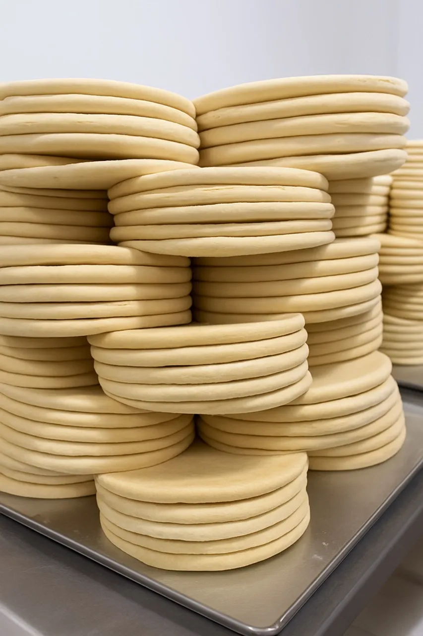 Massas de pizza pré-assada - Qualidade superior