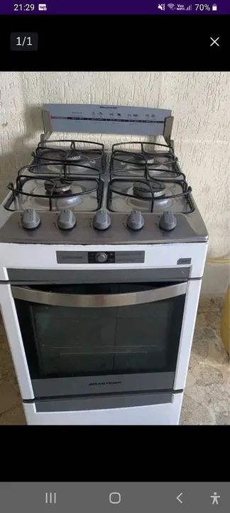 Fogão 4 Bocas Brastemp - Novo