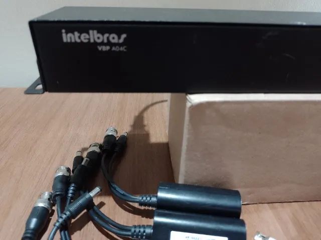 Power balun 4 portas Intelbras - completo - Foto 2