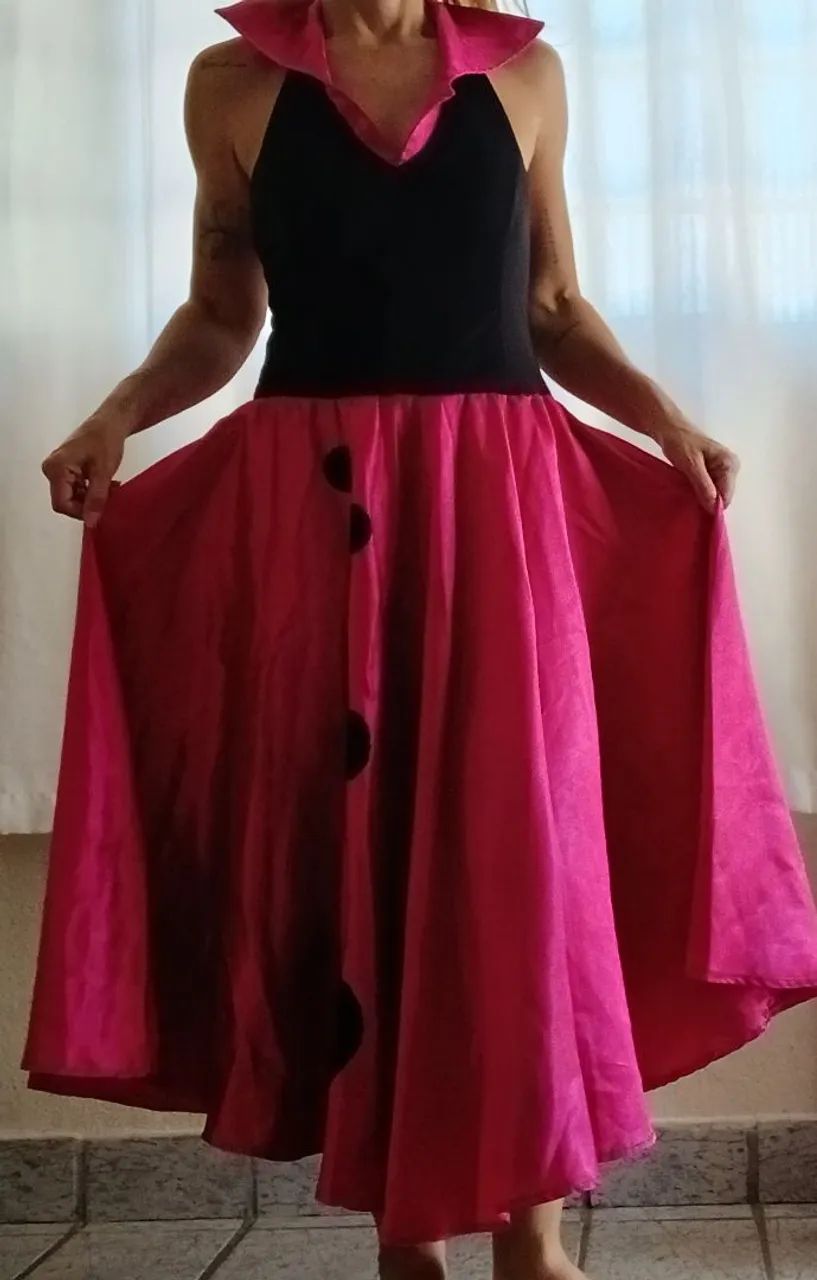 Vestido anos 60 tam M - Foto 2