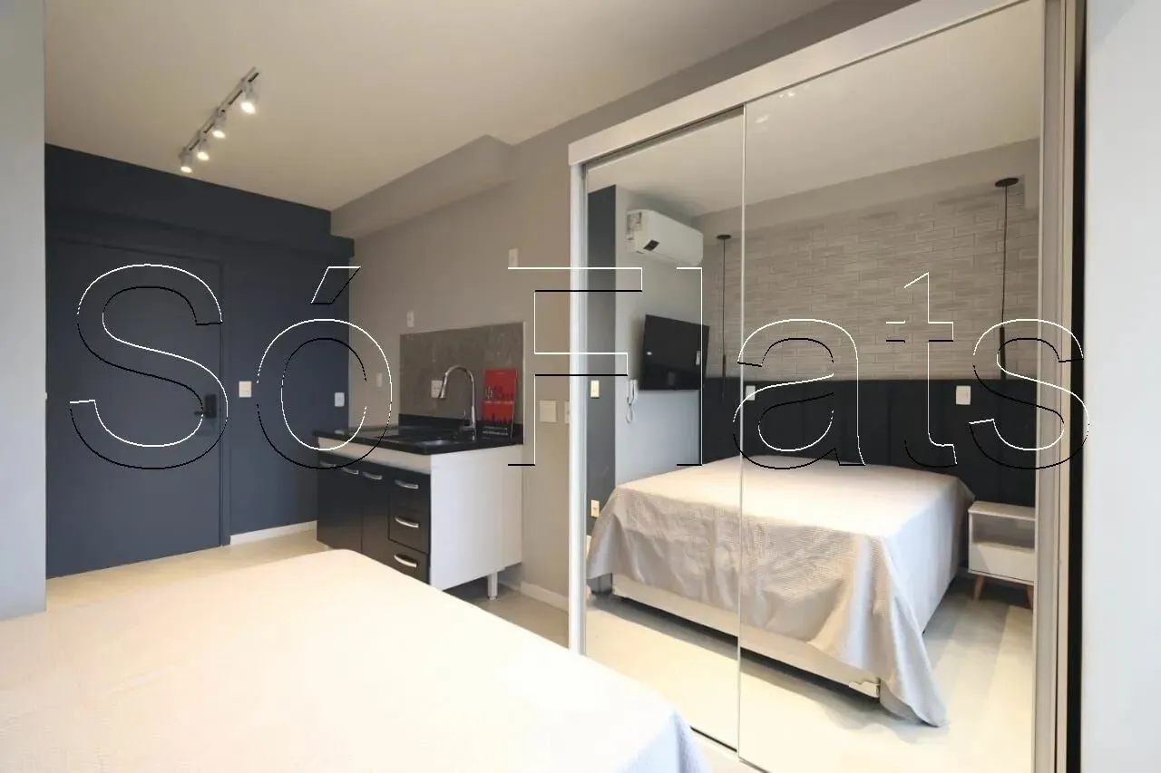 Brooklyn Studios, flat disponível para locação com 22m² e 1 dormitório no bairro do Brookl