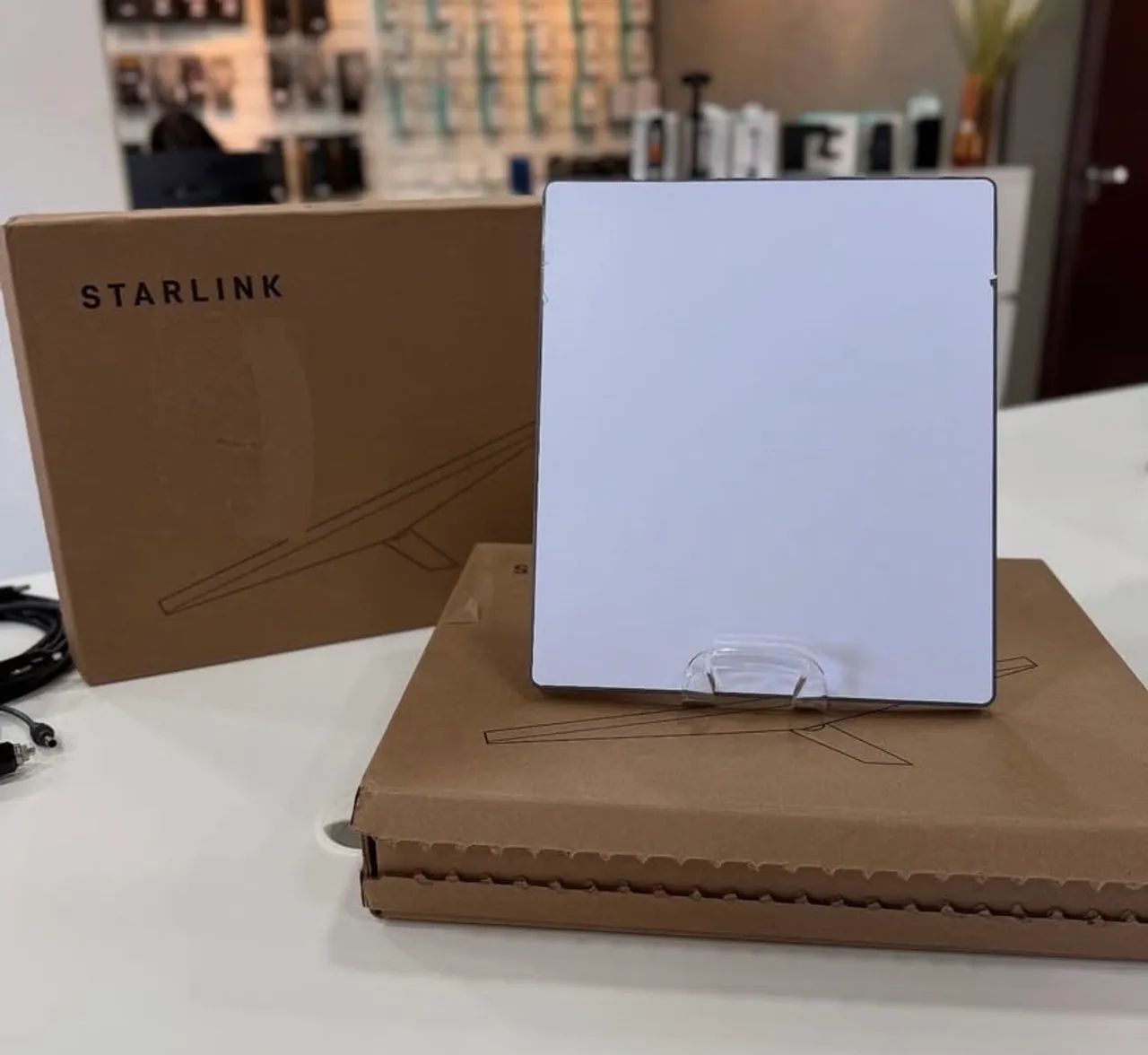 Starlink Mini kit 4ª geração nacional desbloqueada nova lacrada  - Foto 3