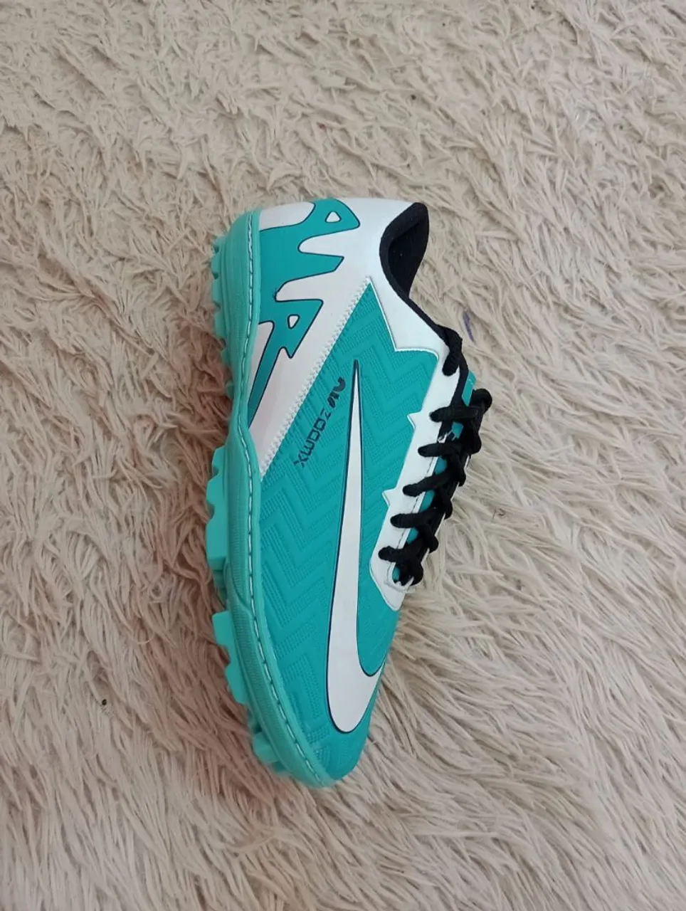 Chuteira Nike Zoom Azul Turquesa