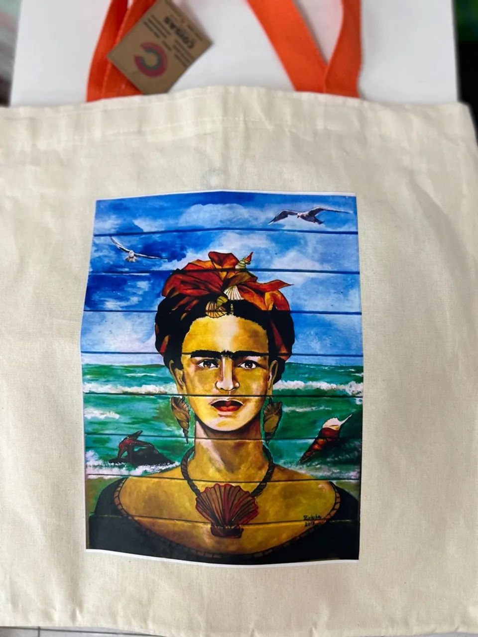 Bolsa EcoBag Sacola Ecológica Frida