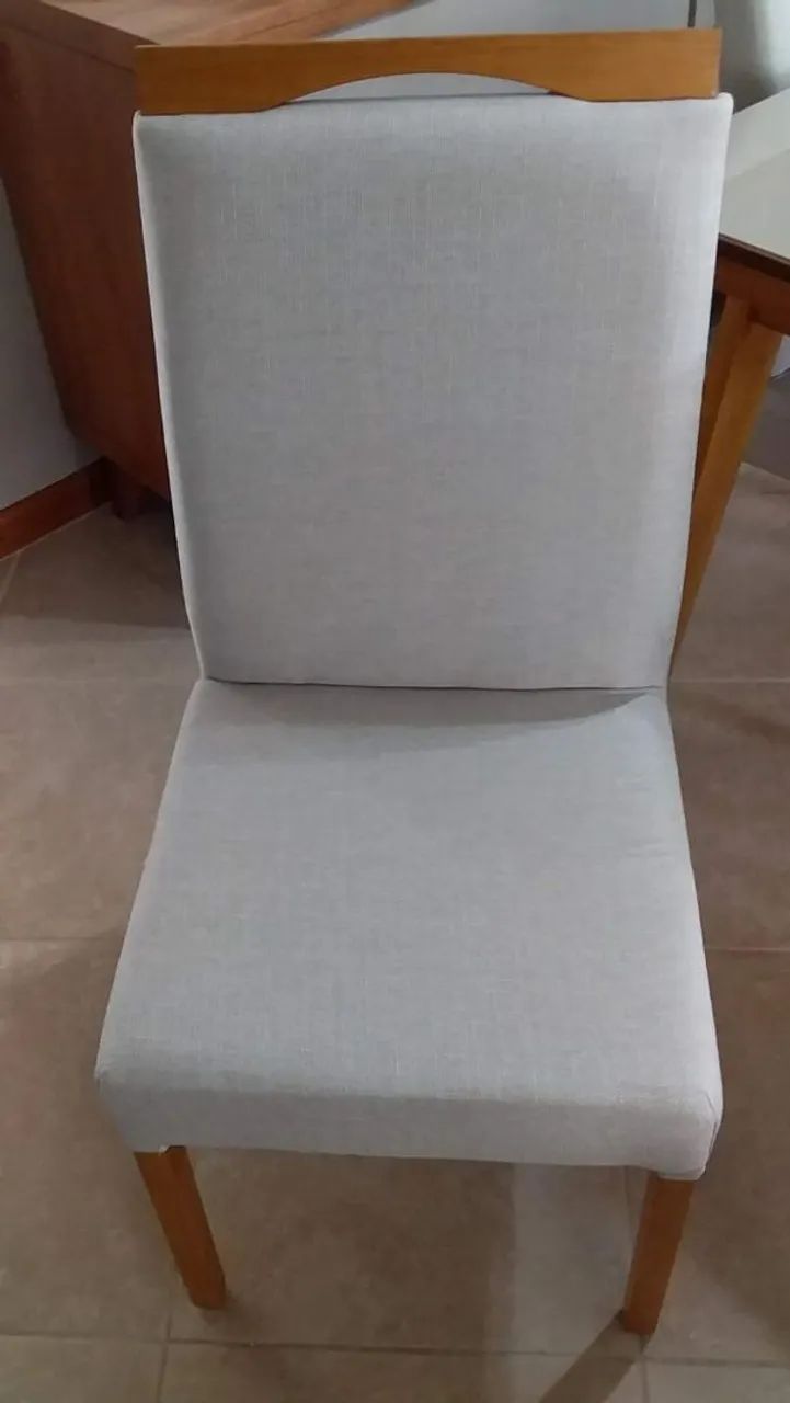 Cadeiras de Jantar Estofadas - Conforto e Elegância - Foto 3