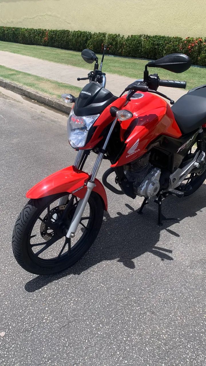 Honda fan 160 vermelha - Foto 3