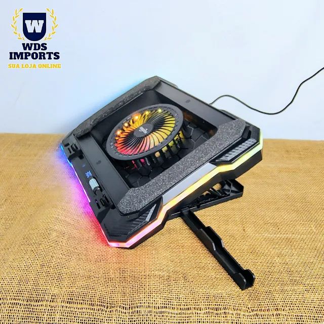Mesa Suporte para Notebook Gamer Rgb - Foto 4
