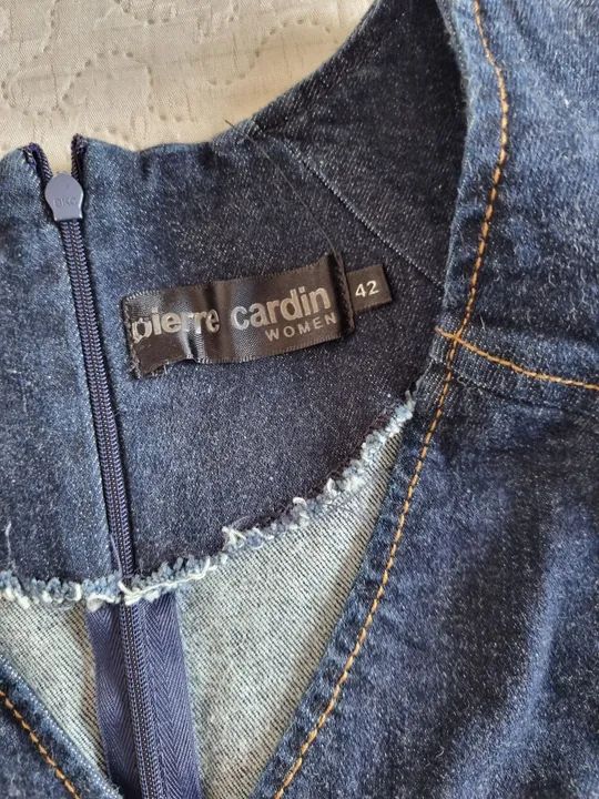 Vestido Jeans Azul - Tamanho M - Foto 4