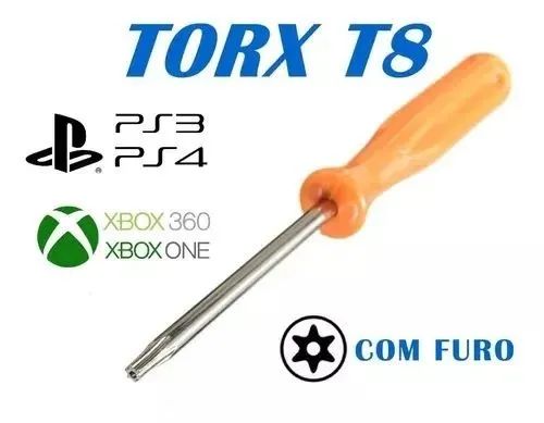 Chave T8 Torx