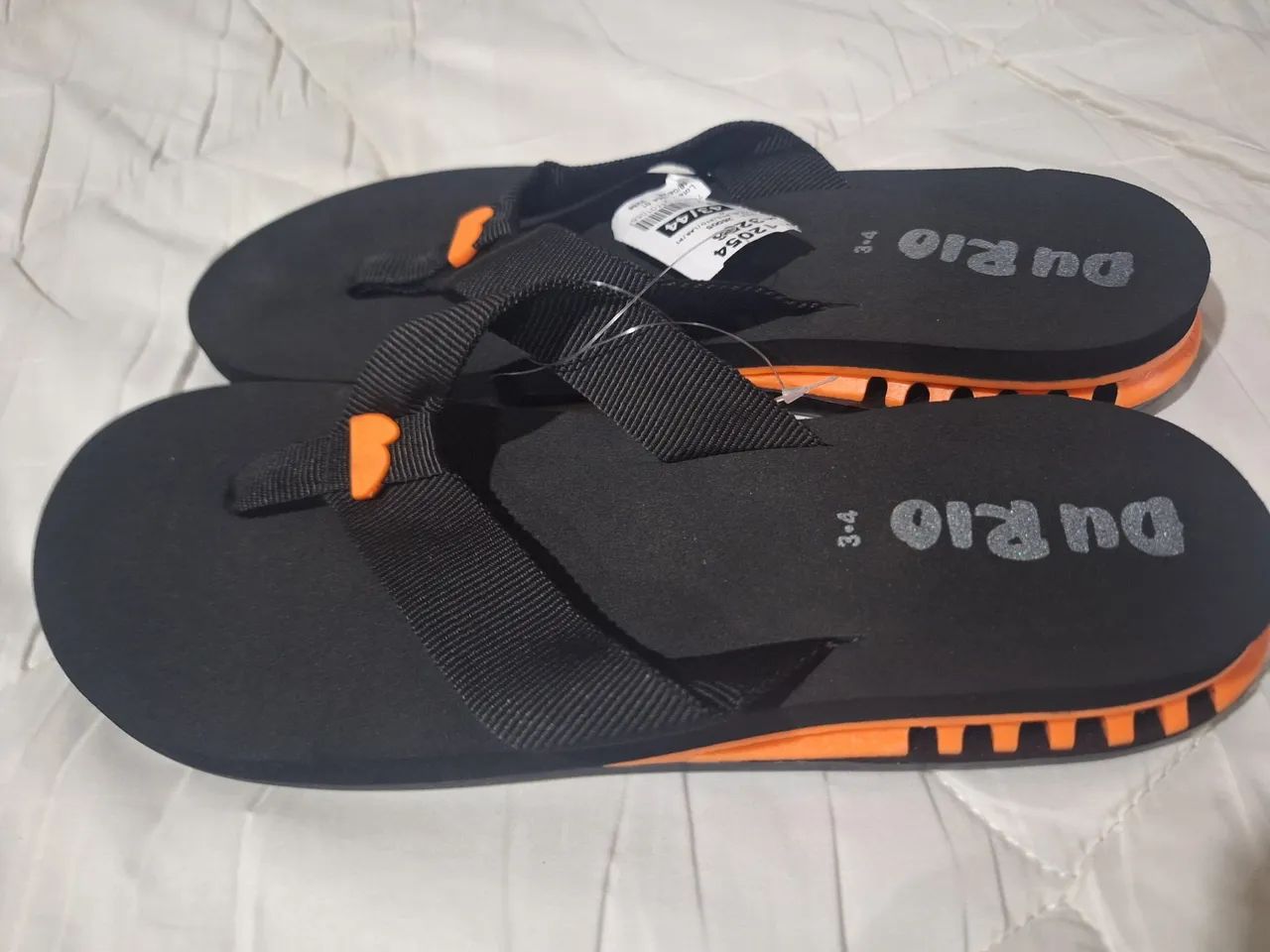 Lindo chinelo super macio Du Rio Masculino Preto novo  - Foto 2