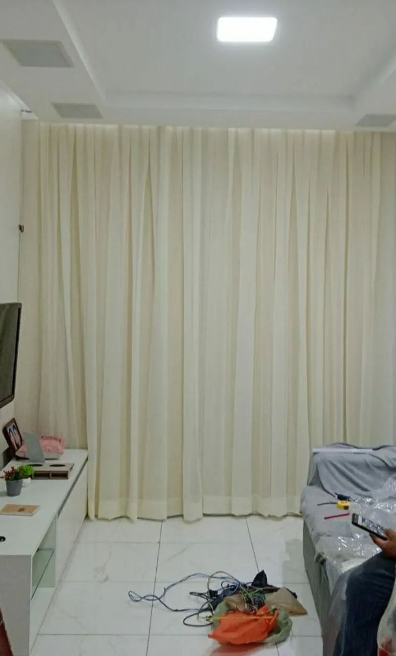 Cortinas sobre medidas 