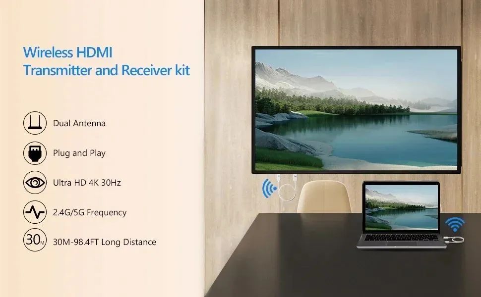 Transmissor e Receptor HDMI 50M 1080P - Até 50 Metros! - Foto 4