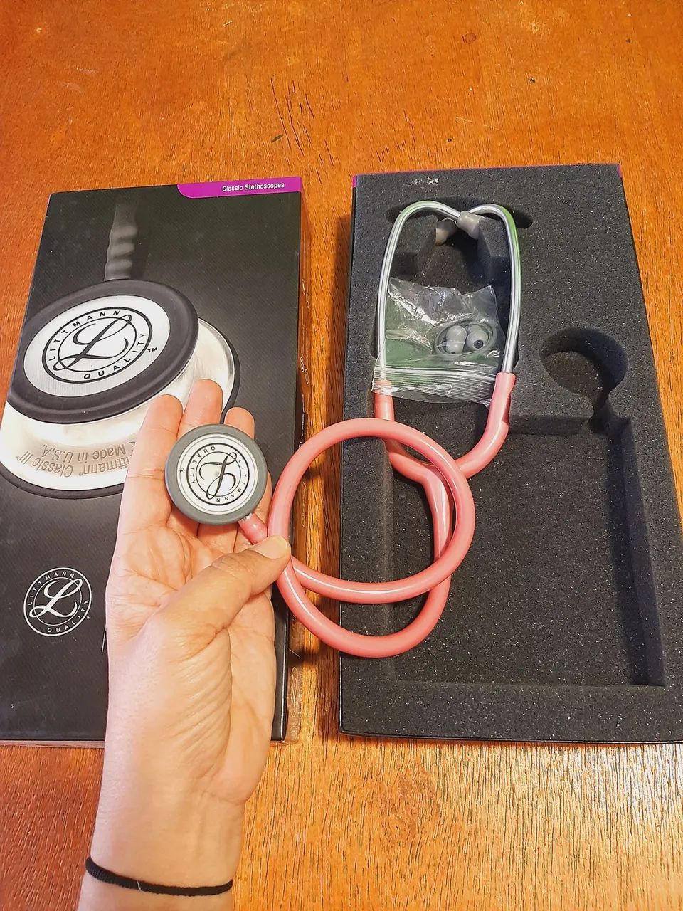 Estetoscópio Littmann Classic III - Novo - Foto 2