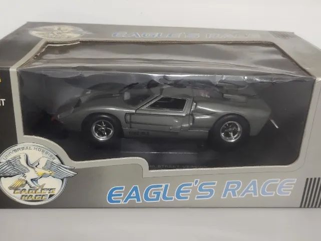 Ford GT 40 Street Version Eagles Race 1/18 perfeita com caixa