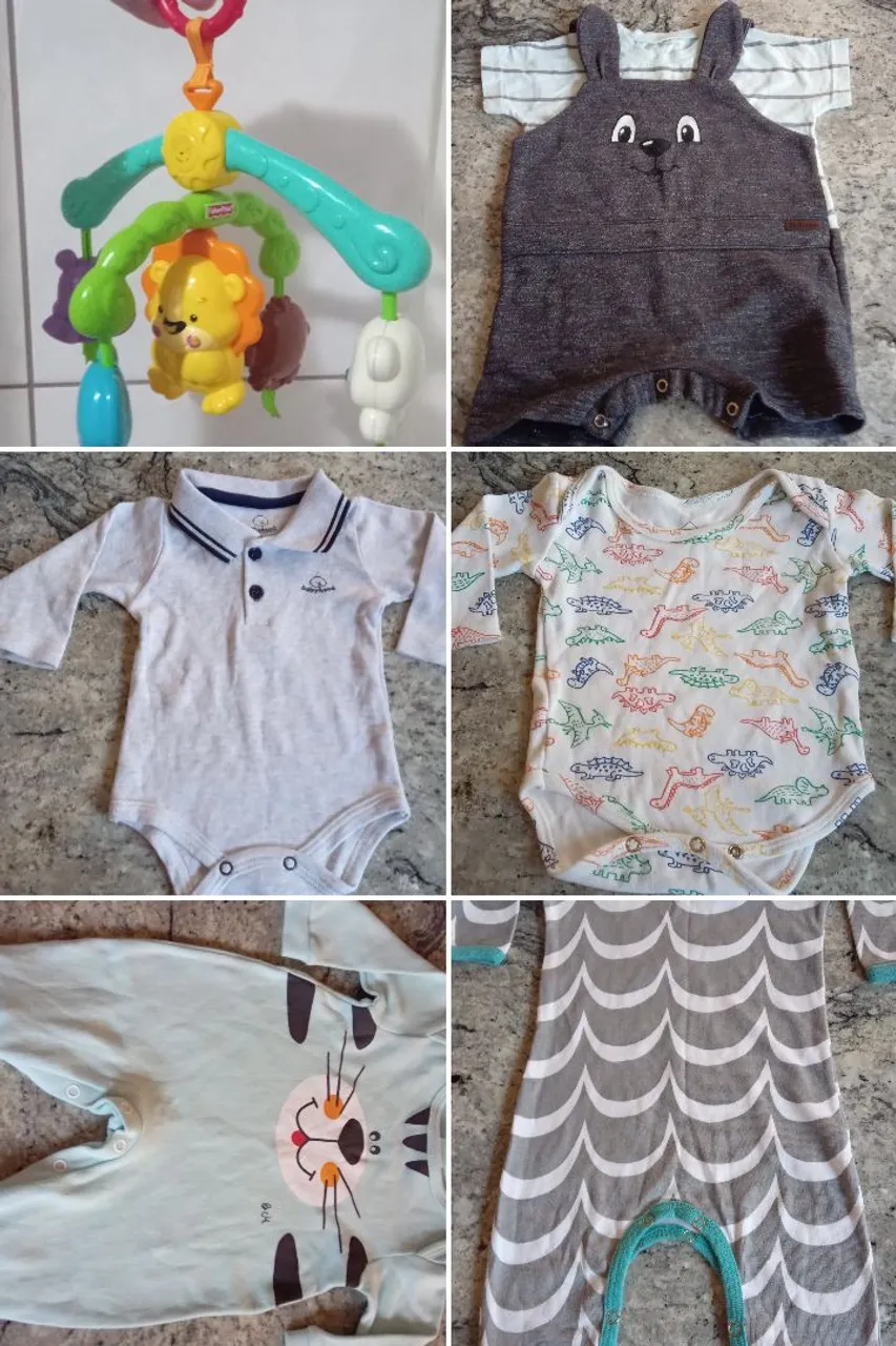 LOTE DE BEBÊ 25 PEÇAS! IMPERDÍVEL