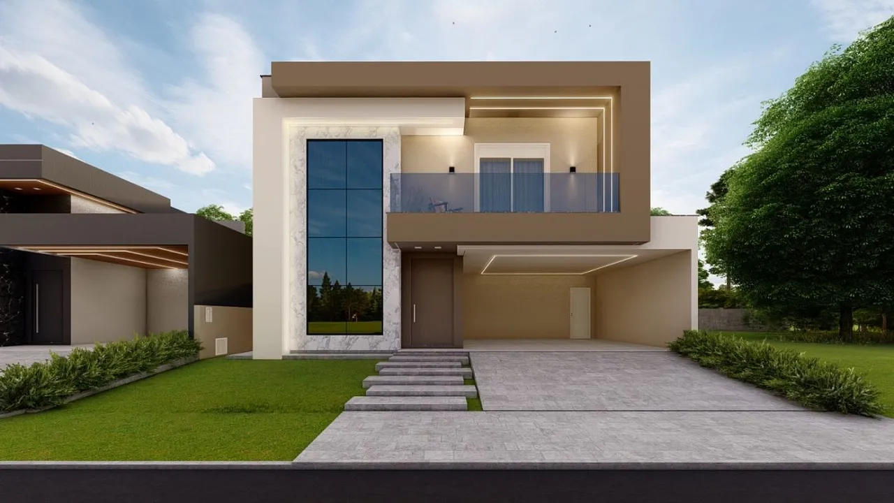 Casa de alto padrão com 3 suítes à venda pronta para morar