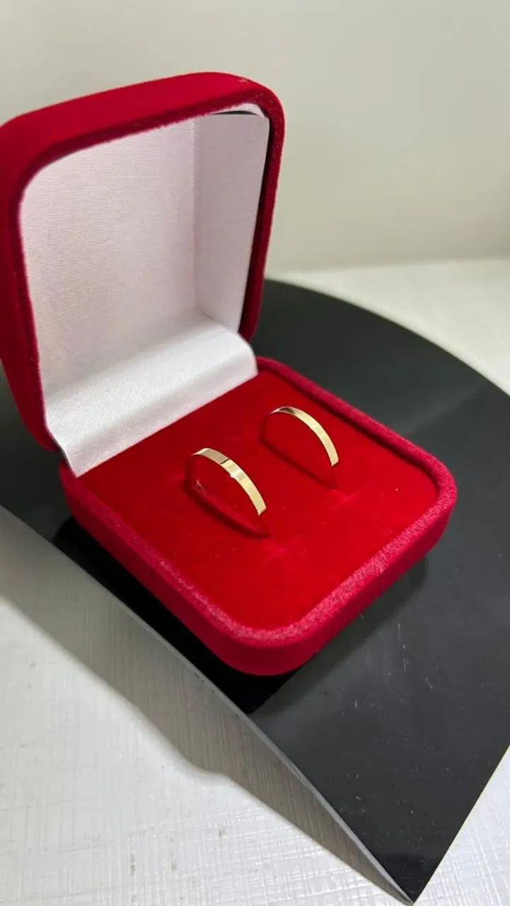 Confecção de alianças 18k  - Foto 3