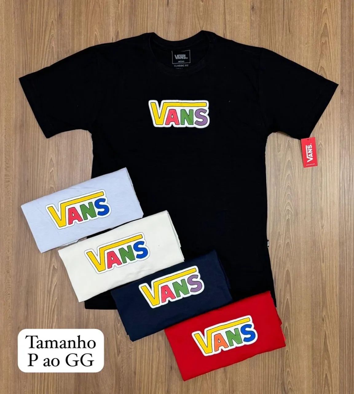 Camiseta Vans - P ao GG