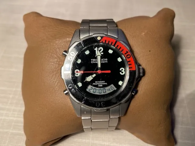 Relógio Technos Skydiver Chronoalarm Professional