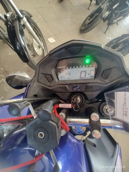 Honda CG Fan 160 - Azul - 2022 - Foto 4