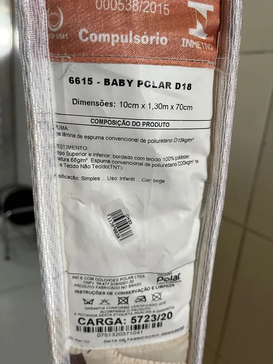 Colchão Baby Polar D18 - Novo - Foto 2