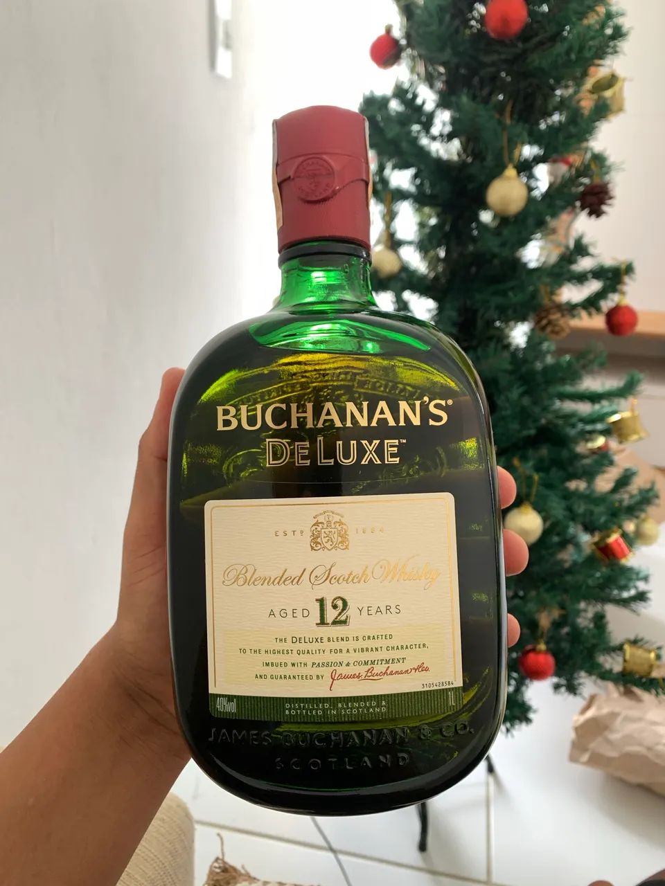 Buchanan's Whisky Escocês Blended Deluxe Garrafa 1L