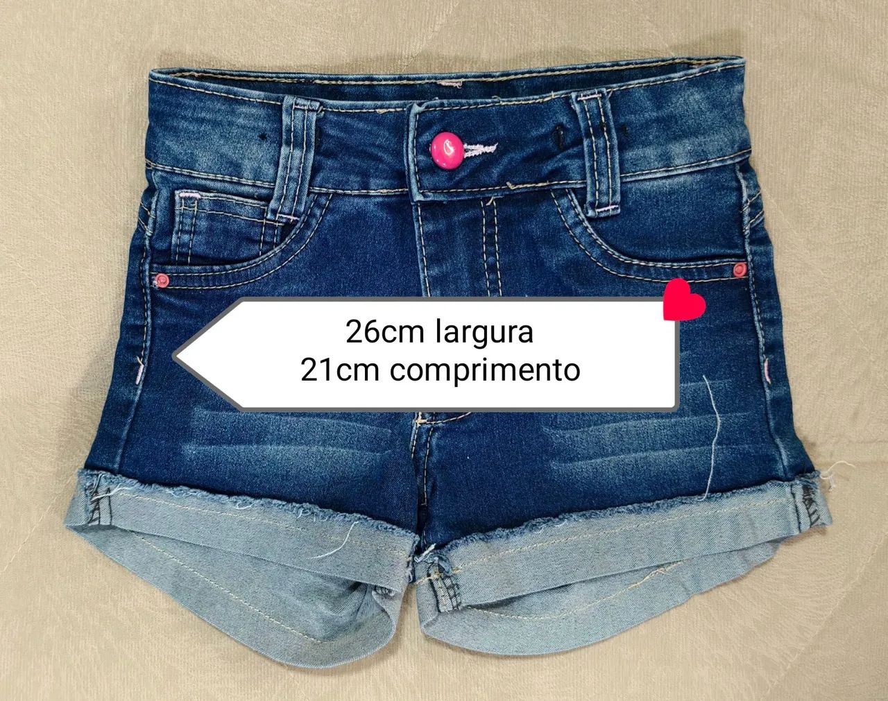 Shorts jeans infantil  - Foto 3