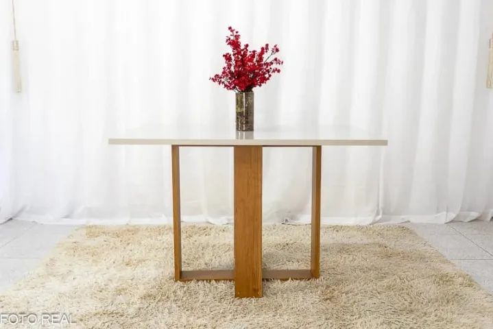 Mesa de Jantar Magic Mel/Blonde com 4 Cadeiras- Produto Novo  - Foto 2